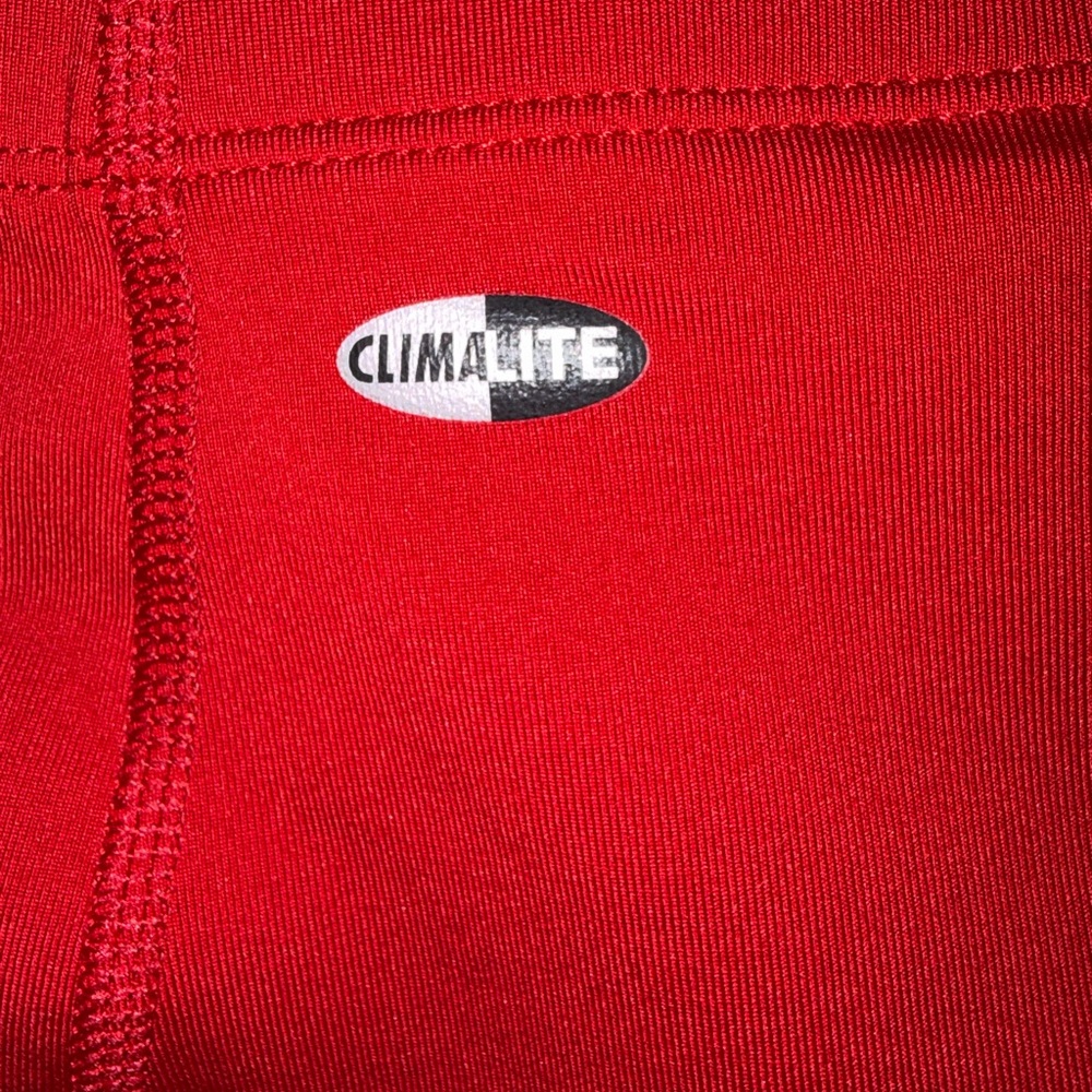 UNLV Adidas Volleyball Shorts Women’s Size Large Red Compression Climalite - Picture 7 of 9